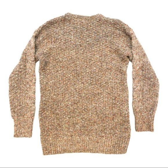 ADRIENNE VITTADINI Marl Knit V-Neck Sweater - Small -  NWT - Picture 3 of 5